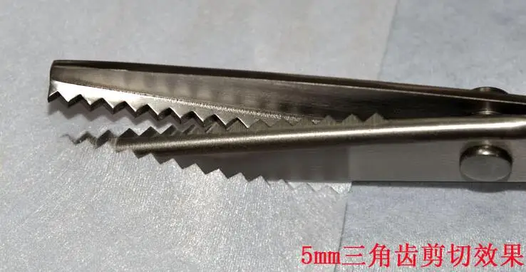 Фигурные Лоскутные кружевные ножницы режущая собачья зубная ткань резка