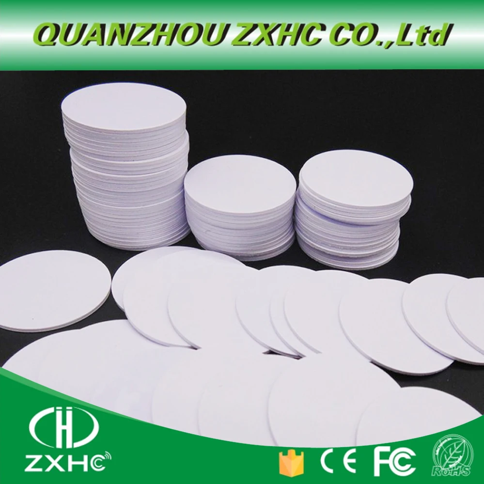 

(10PCS) Waterproof RFID ISO15693 Icode Slix (Icode-2) 30MM Round Tag