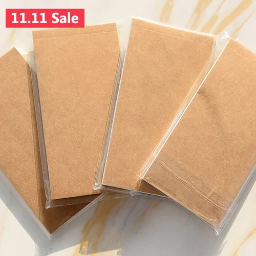 Pocket Kraft Paper Memo Pad Notepad Stationery Scrapbooking Notes To Do List Tear Checklist Note | Канцтовары для офиса и дома