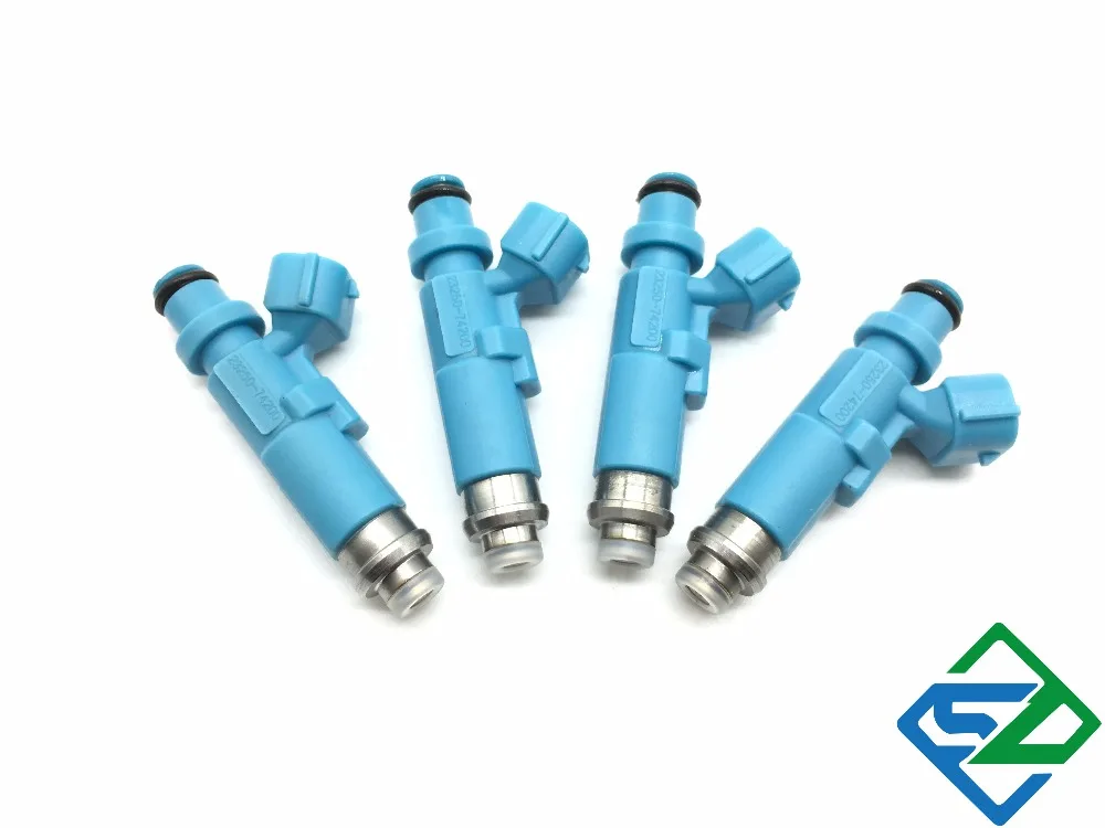 4pcs Fuel Injector Nozzle For Toyota Caldina 1997-2002 2.0L ST215W OEM:23250-74200 23209-74200 2325074200 2320974200 | Автомобили и