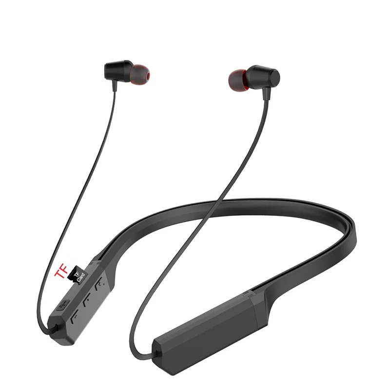 H26 беспроводные наушники Bluetooth бас Спорт Бег TF карта с микрофоном|Наушники и