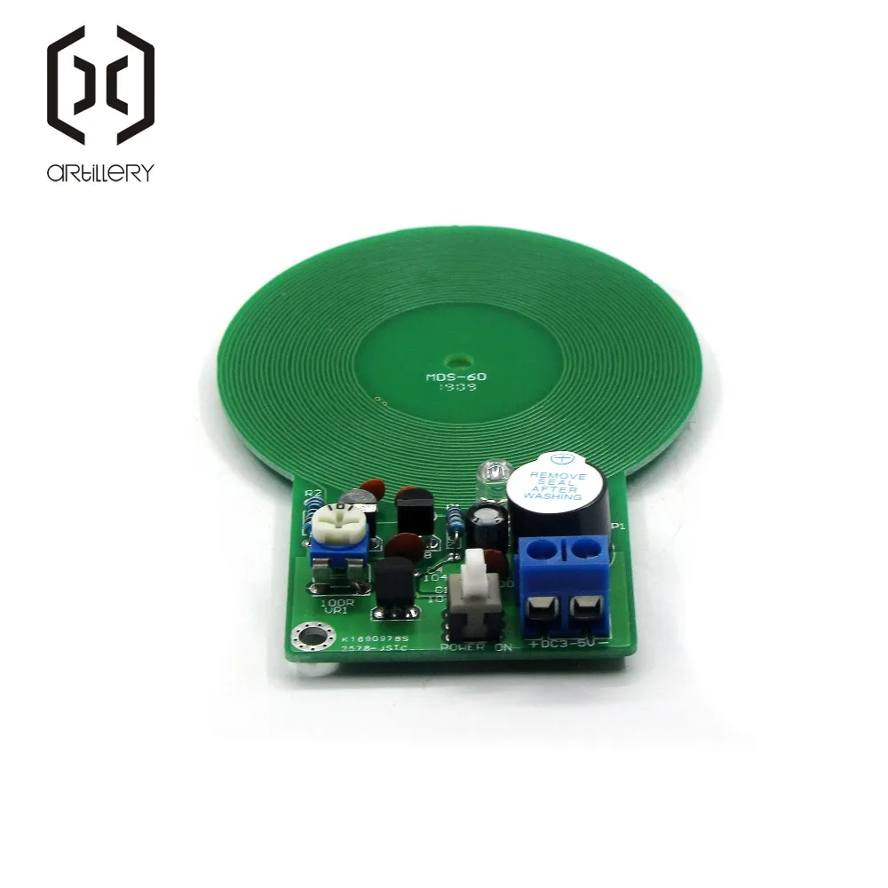 DIY Kit детектор металла Комплект Электронный комплект DC 3 V-5 V 60 мм Бесконтактный Сенсор Модуль платы блока программного управления DIY электронная часть детектор металла