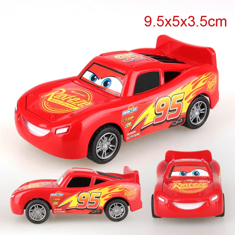 Игрушки Дисней для мальчиков Pixar Cars 2 3 Lightning McQueen Jackson Storm Pull Back модель экшн фигурки