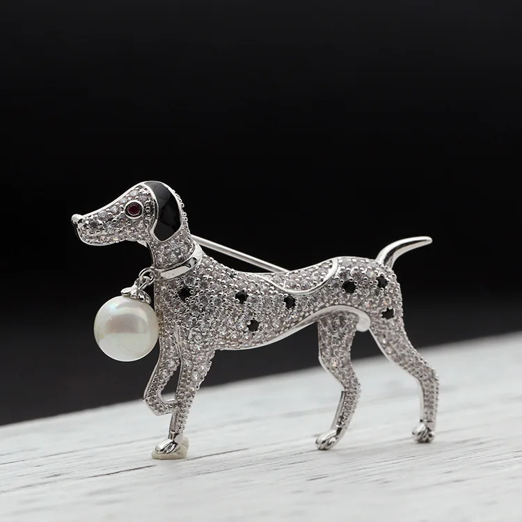 Изысканная инкрустированная Брошь булавка для micro Dog и милые аксессуары собак