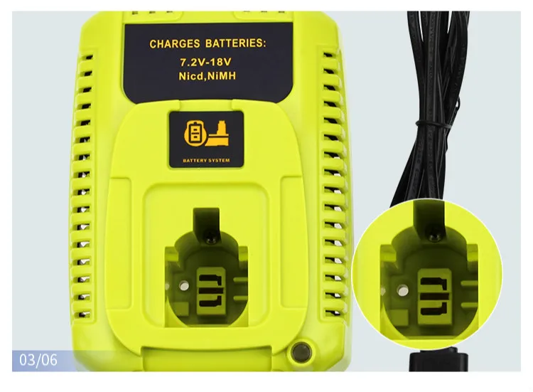 Быстрое зарядное устройство, никелевое зарядное устройство для DEWALT Black& Decker, 7,2 в, 9,6 в, 12 В, 14,4 В, 18 в, N-CD, Ni-MH аккумулятор