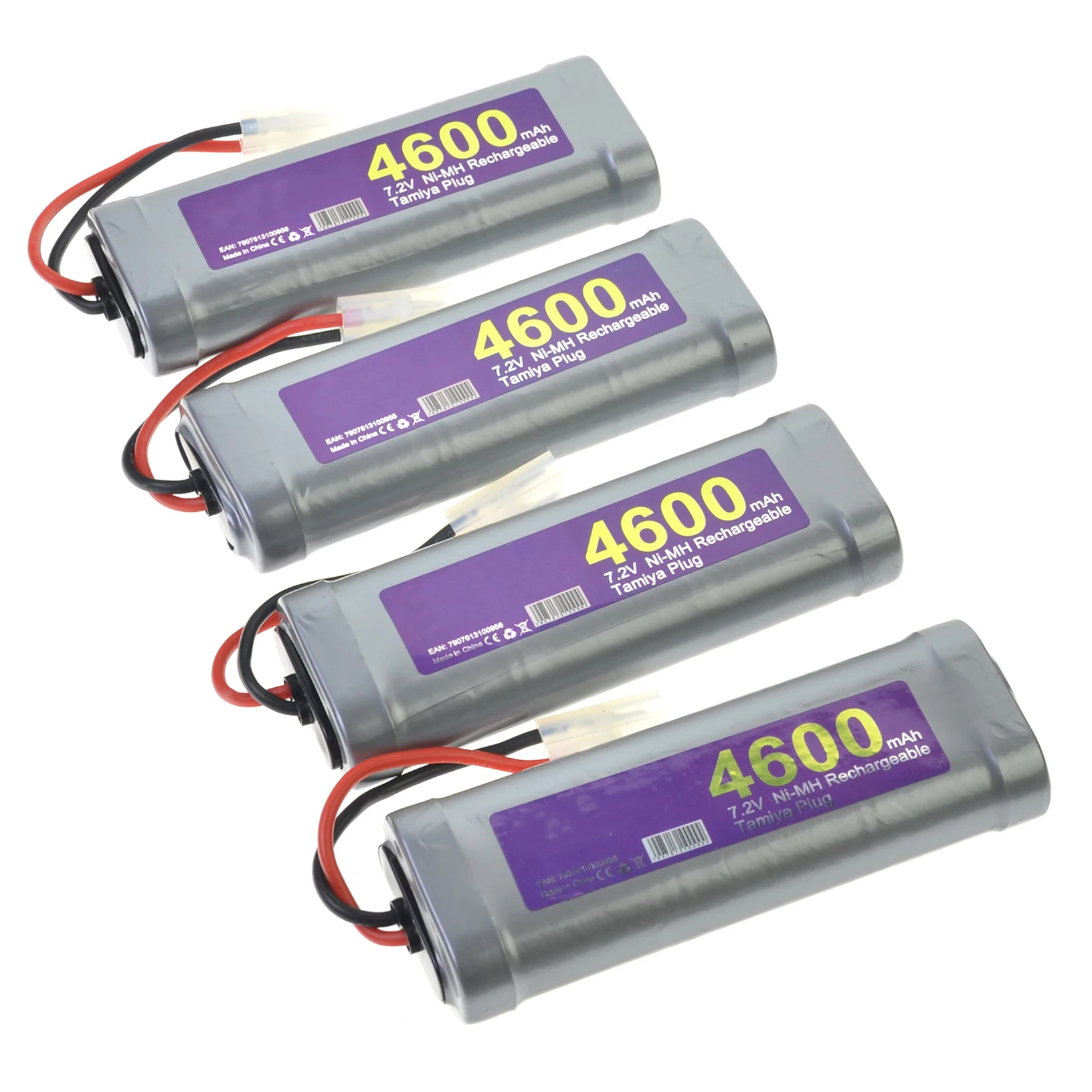 1-5 шт. 7 2 в 4600 мАч серая аккумуляторная батарея NiMH Tamiya 1 x Plug RC | Электроника