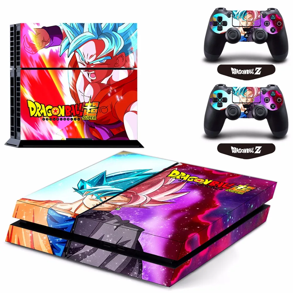 Виниловый чехол ARRKEO Dragon Ball Super Son Goku наклейка для PS4 Sony PlayStation 4 консоль и 2