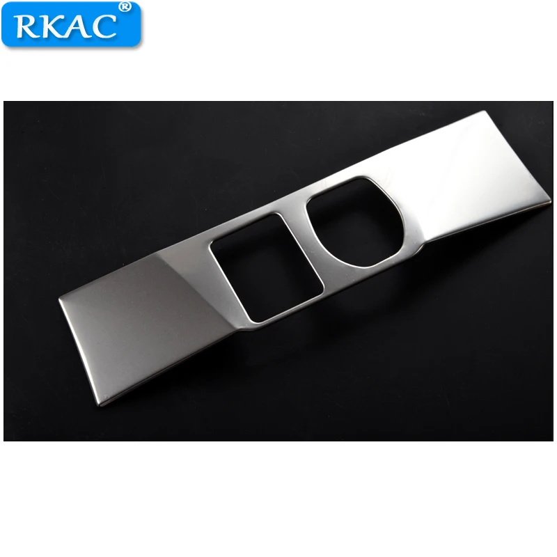 RKAC ABS хромированный прикуриватель Панель рамка отделка крышка AUX USB Обложка