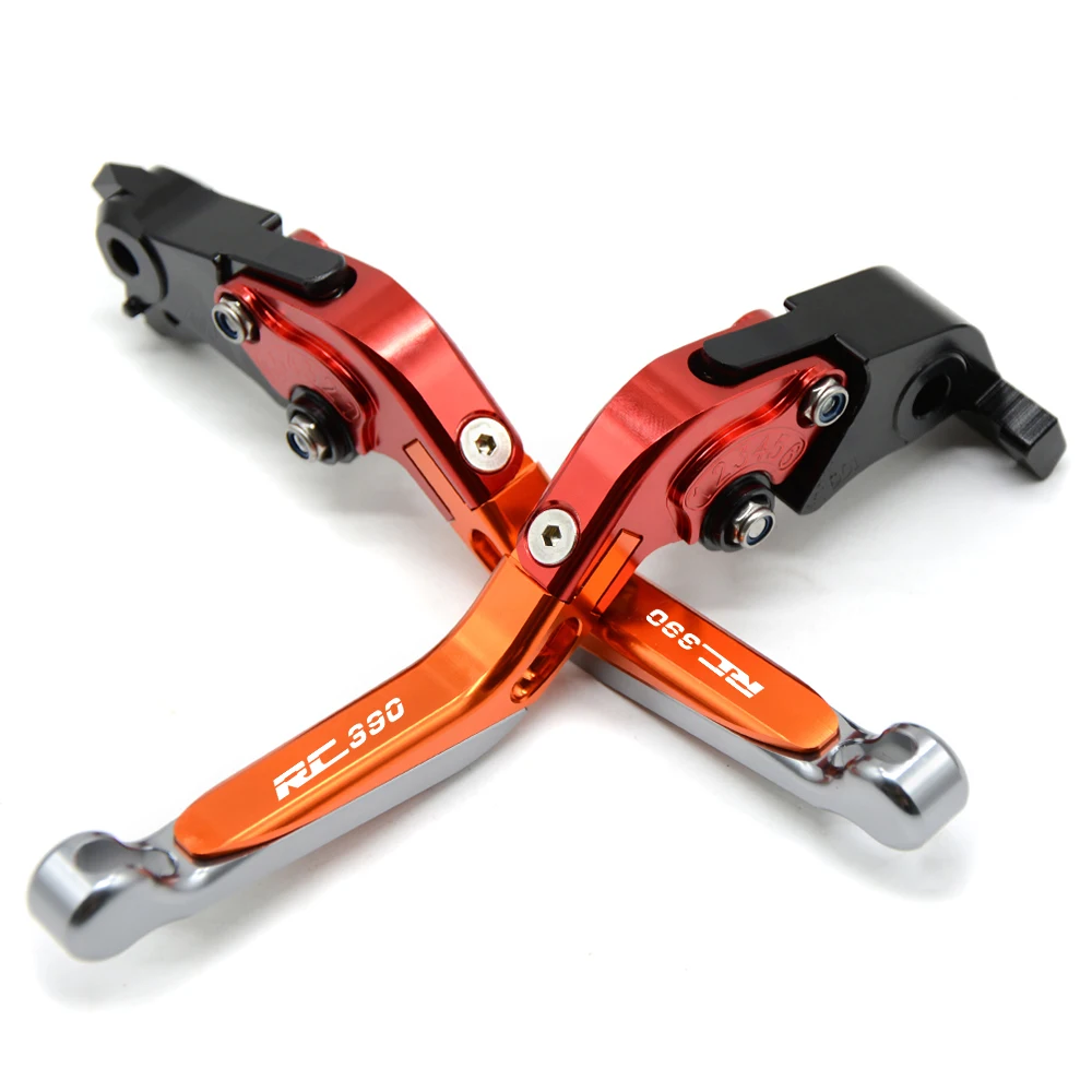 RC390 CNC ручка тормоза для мотоцикла регулируемые рычаги тормозной муфты RC 390 2013 2014