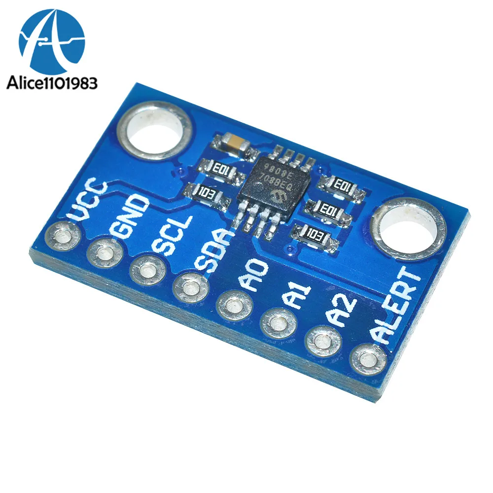 Высокая точность MCP9808 I2C IIC модуль датчика температуры Breakout DIY Kit Датчик печатная
