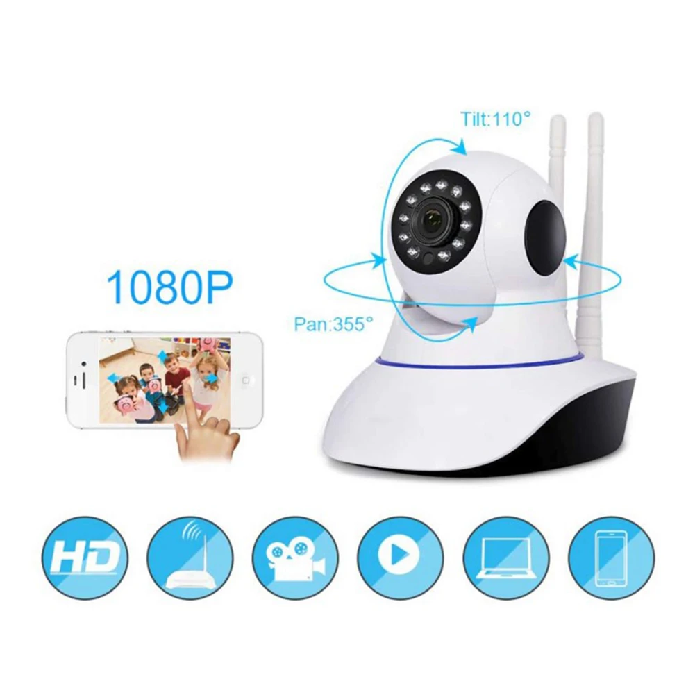 Домашняя безопасность HD 720 P видео камера IP сеть беспроводных камер