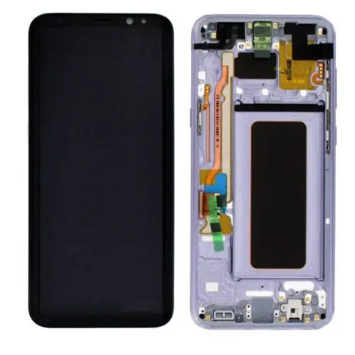 For Samsung Galaxy S8 S8+ Plus Super Amoled Infinity Display SM-G9550 G955 G950 Touch Screen Digitizer Assembly with Frame Bezel | Мобильные