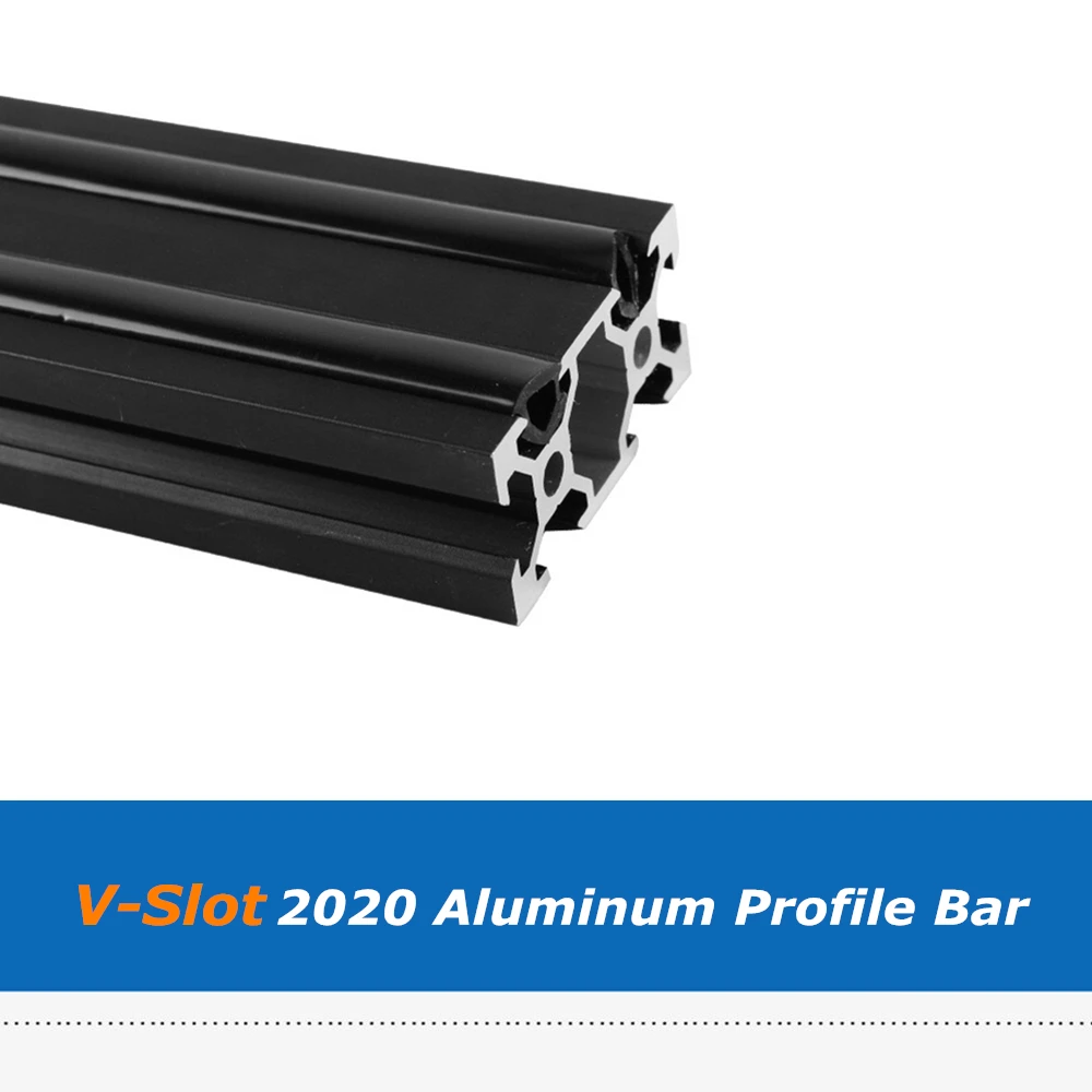 1m Black Blue 2020 Aluminum Profile Slot Cover V-Slot Bar For Creality CR-10 3D Printer CNC C-Beam Machine DIY images - 6