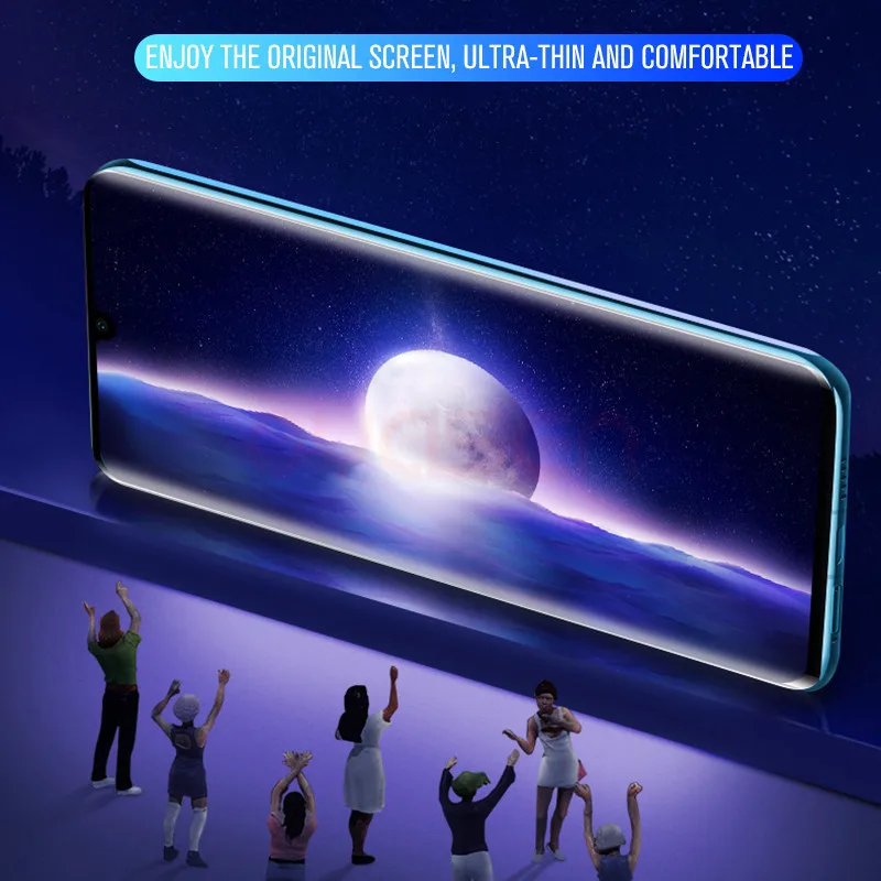 20D Гидрогелевая Защитная пленка для huawei P Smart Plus P30 P20 Lite Pro полное покрытие защита экрана не стекло