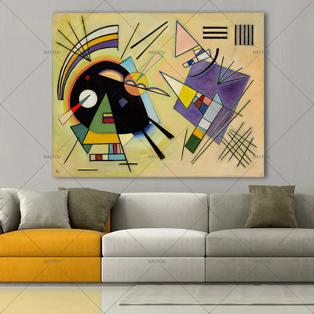 Wassily Kandinsky абстрактные современные настенные картины для гостиной офиса домашний
