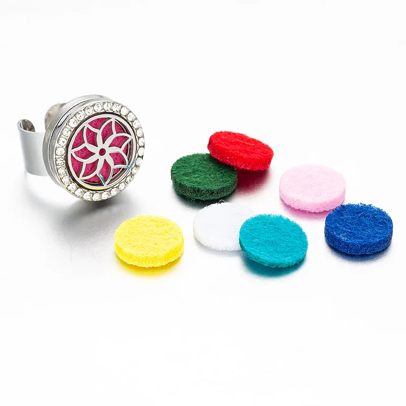 Арома диффузорное кольцо Кристальное парфюмерное эфирное масло из нержавеющей