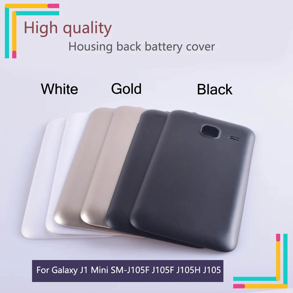 10 шт./лот для Samsung Galaxy J1 Mini SM J105F J105H J105 корпус батарейного отсека задняя крышка