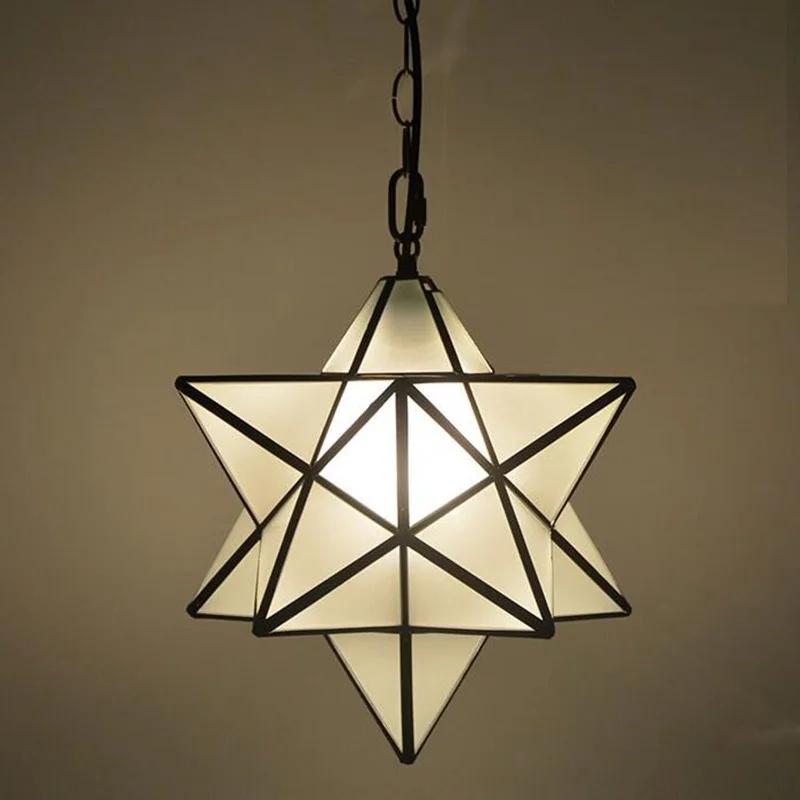 

Loft Vintage Pendant Lamp Light, Shooting Star Tiffany Glass Lighting Ceiling for Home Aisle Corridor Porch Shop luminaire Loft