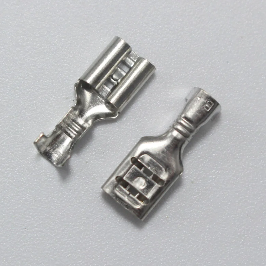 10 комплектов обжимной наконечник 4 8 мм штекер + гнездо коннектор с корпусом для