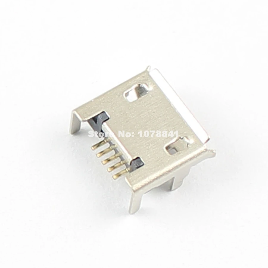 5шт микро Тип USB B Женский 5 Pin Штекерный разъем DIP 4 ножки | Обустройство дома