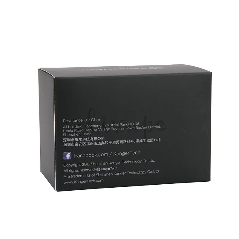 Оригинальный Kanger DripCoil Kangertech сменная капельная катушка 0.2ohm органический хлопок