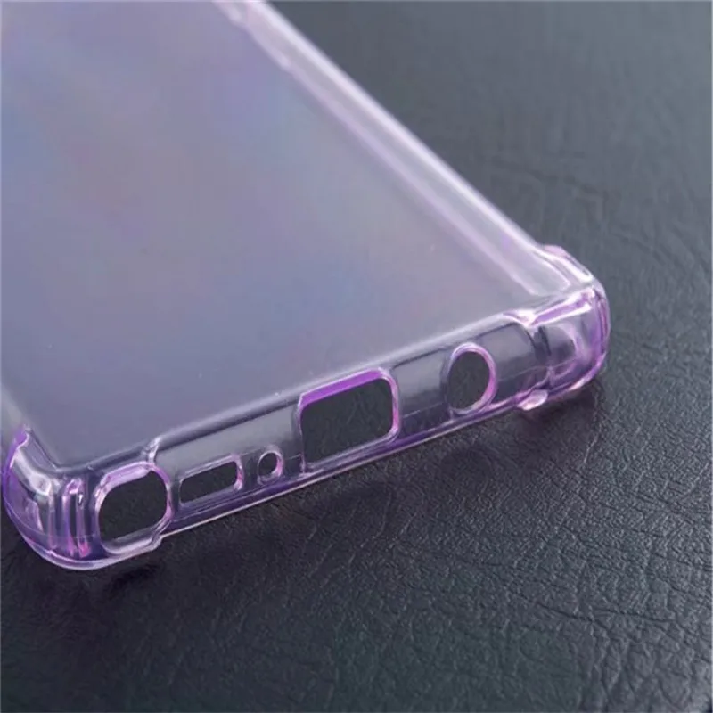 Четыре угла Предотвращение чехол для samsung Galaxy s7 edge s8 s9 plus/note 8 Мягкий силиконовый