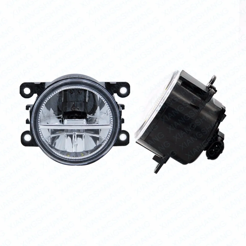 2 шт. автомобиля Стайлинг Раунд передний бампер светодиодные противотуманные