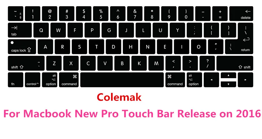 Для нового Macbook Pro 13 Сенсорная панель Защитная крышка для клавиатуры немецкий