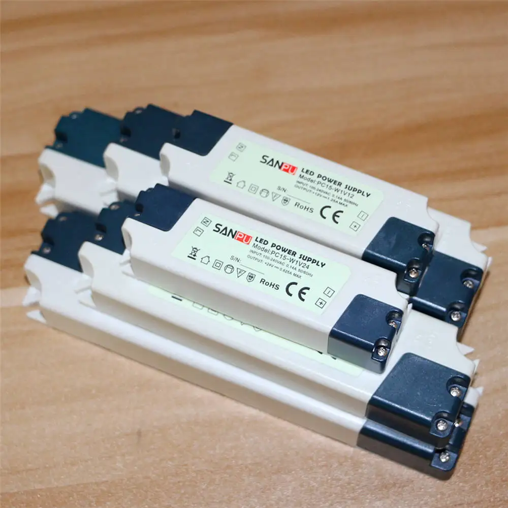 Светодиодный трансформатор ASMT постоянного тока 24 В светодиодный 15 Вт 35 60 Вт|light