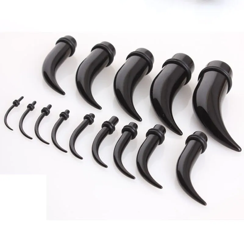 2 шт акриловая пробка тоннель перцы ушные стержни супы Спайк Козелок Уха