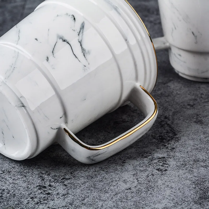 Кружка для кофе с ручкой из костяного фарфора 400 мл|lovers cup|coffee mugcup ceramic |