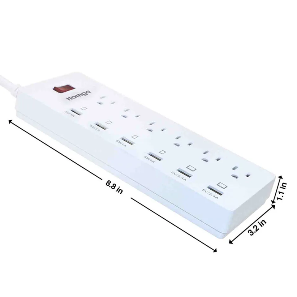Tedgem двойной 2USB порты Электрический зарядное устройство док-станция мощность AC/DC адаптер питания розетка панель пластина только США Разъем