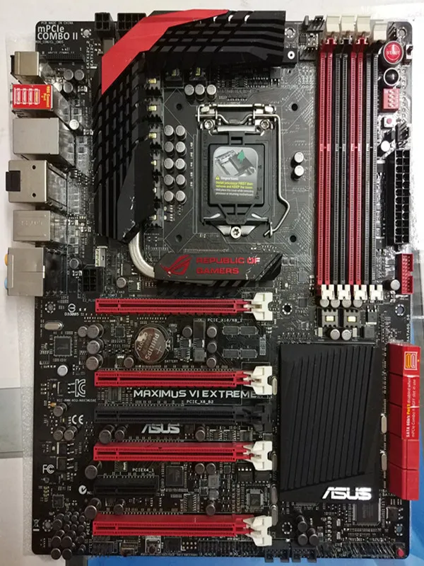 Asus Maximus VI Extreme настольная материнская плата Z87 Socket LGA 1150 i7 i5 i3 DDR3 32G SATA3
