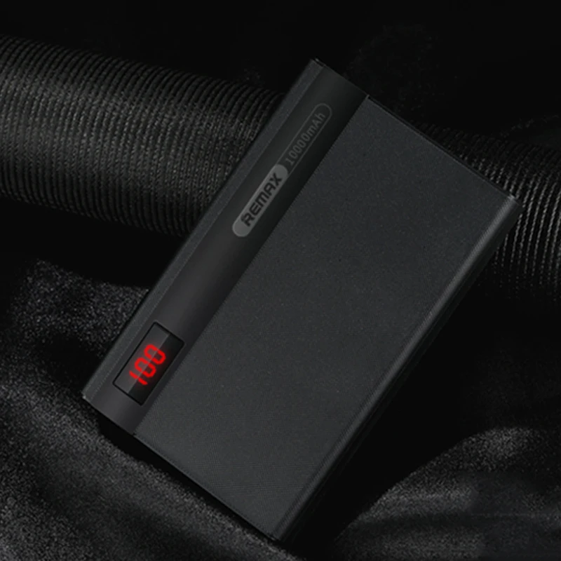 Remax RPP 53 Powerbank 10000 мАч Dual USB внешний аккумулятор 18650 для Iphone se Xiaomi redmi 4x портативная