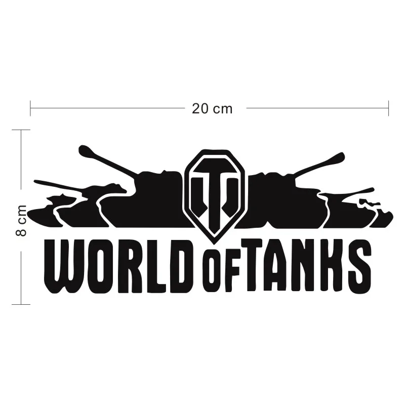 Cunymagos World Of Tanks интересные забавные персональные виниловые наклейки на автомобиль