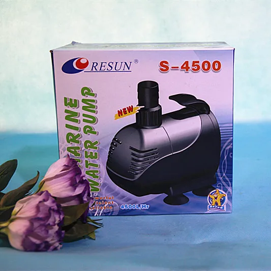 Silent Resun S4500 110 Вт 4500L/ч аквариумных рыб бак погружной насос садовый пруд фонтан воды