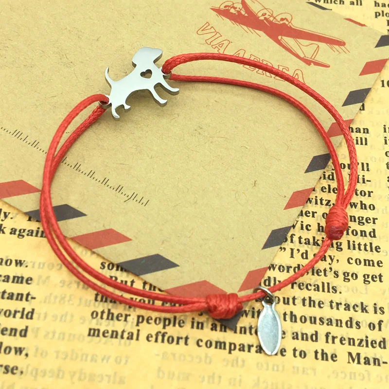 Wish Bracelet Love браслет на удачу из нержавеющей стали 316L регулируемый
