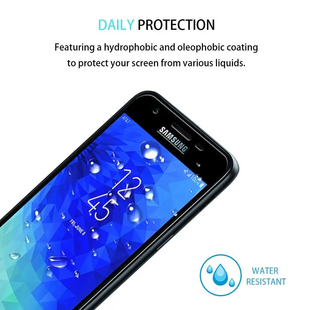 9H 5D полное покрытие экрана протектор для Samsung GALAXY J7 MAX закаленное стекло J7MAX