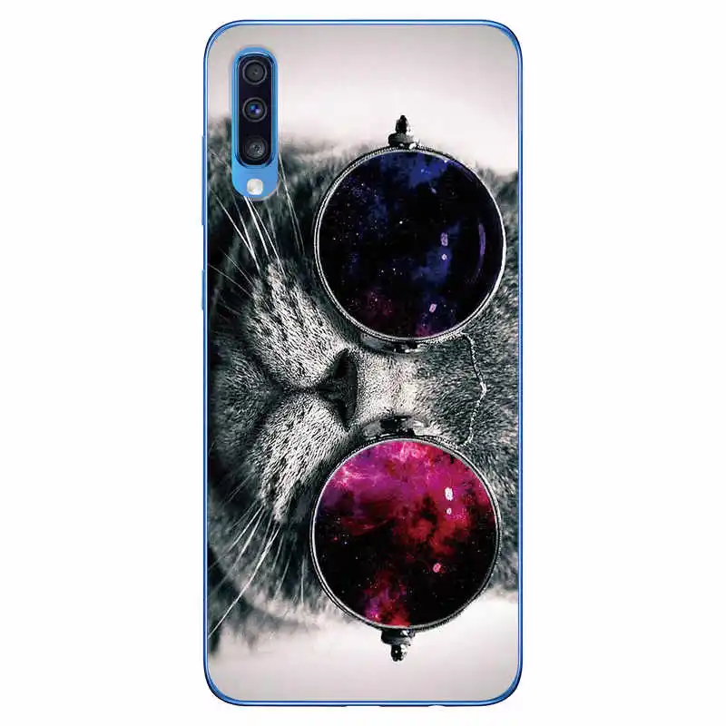 Case For Samsung Galaxy A70 Patterned TPU Soft Shell A 70 SM-A705F A705F A705 Phone Back Cover |