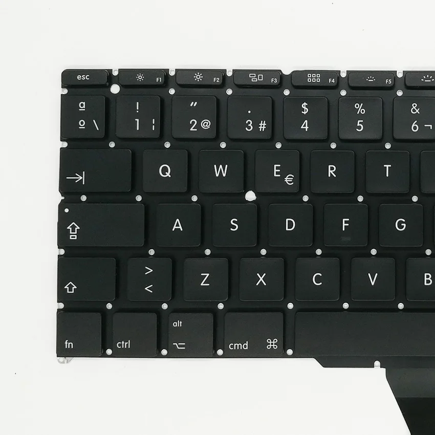 5 шт./лот новая испанская клавиатура для ноутбука с подсветкой Macbook Air 11 &quotA1370 A1465