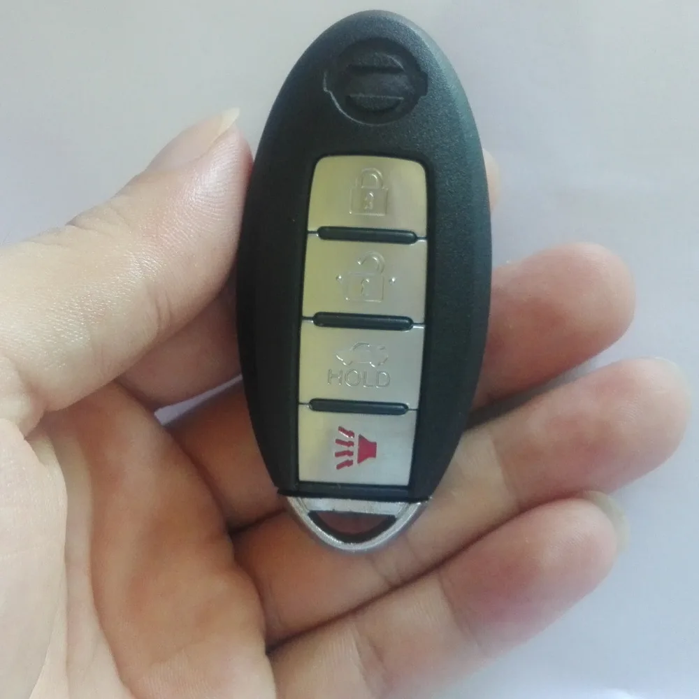 Чехол для смарт ключа с 4 кнопками Nissan Altima Maxima Sentra Sylphy Tiida Qashqai Livina Sunny Key чехол