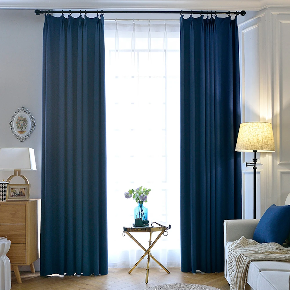 

Custom Made Curtain Blackout Living Room Bedroom Window Dressing Shading 85 -95% 300 x 270cm Solid Brown Blue Coffee Green Pink