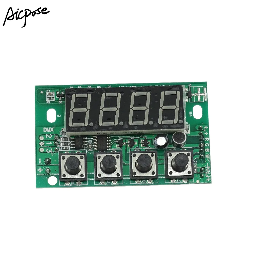 6 шт./лот 54X3W/36x3w LED PAR материнская плата RGBW DC 12 36V постоянное давление 4/8CH