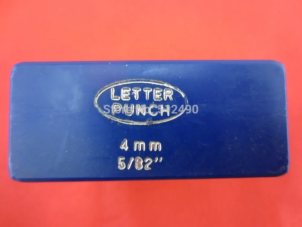 Набор штампов для изготовления металлических надписей 27 шт. 5 мм | Украшения и