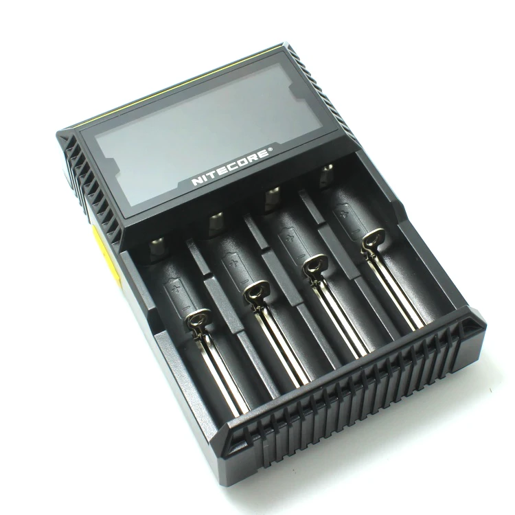 Nitecore SC4 D4 D2 I4 I2 цифровой процессор inteligente ЖК-схема Global de seguros Li-Ion 18650 14500 16340 26650 de cargador