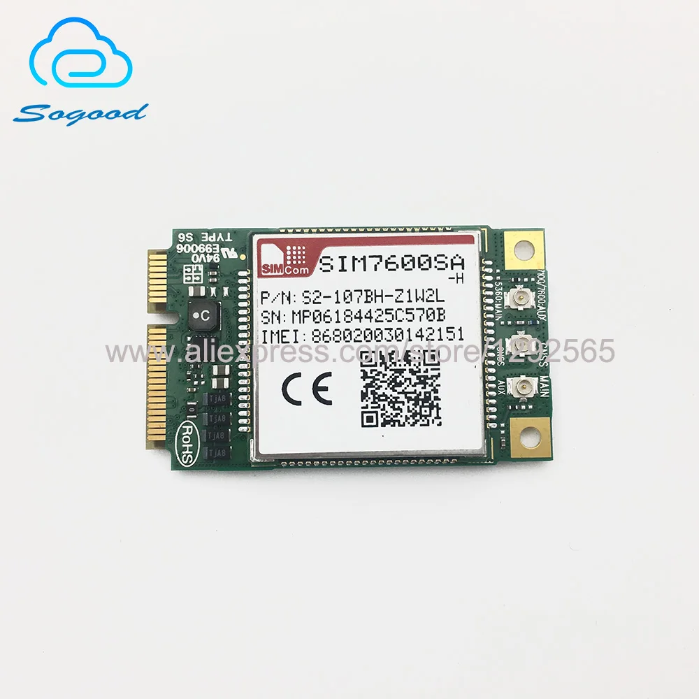 5 шт. SIM7600SA H SIMCOM Mpcie LTE Cat4 модуль FDD для Бразилии Аргентины Чили Перу Колумбии 100%