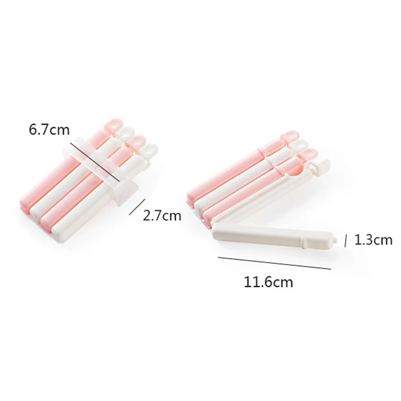 4 шт. герметичные зажимы для упаковки закусок | Дом и сад