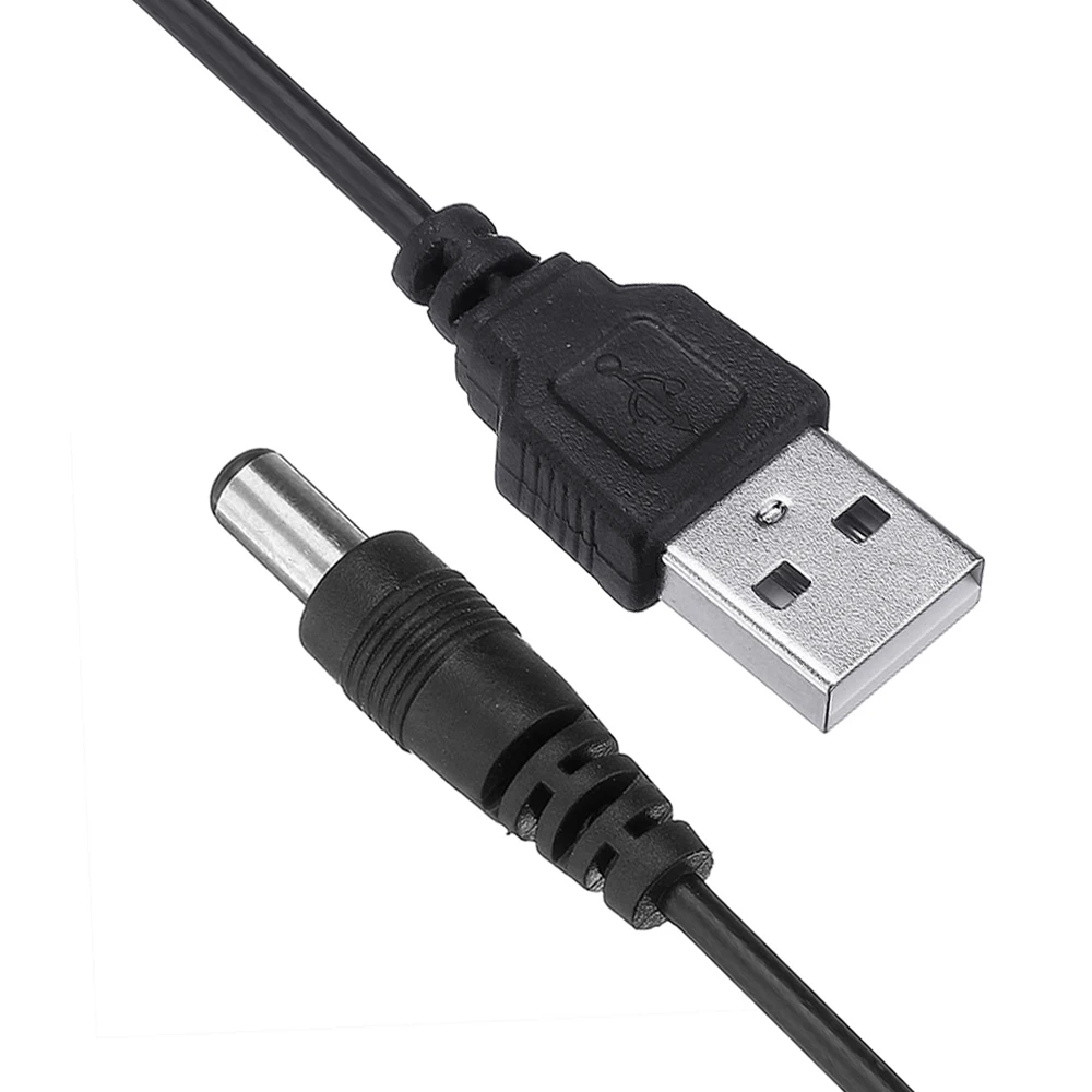 LEORY USB DC 5 в к DC 12 В повышающий кабель модуль конвертер 2,1x5,5 мм Штекерный разъем