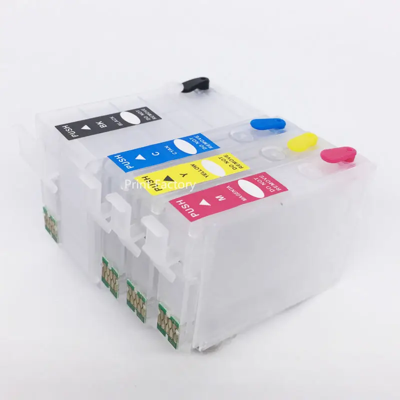 Многоразовый картридж T2791 T2701 T2711-T2714 с чипом для Epson WF-7110DTW WF-7610DWF WF-7620DTWF WF-3620 |