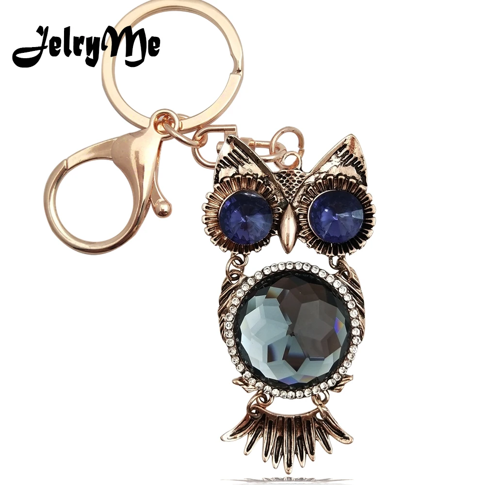 Женский брелок для ключей в виде совы | Украшения и аксессуары